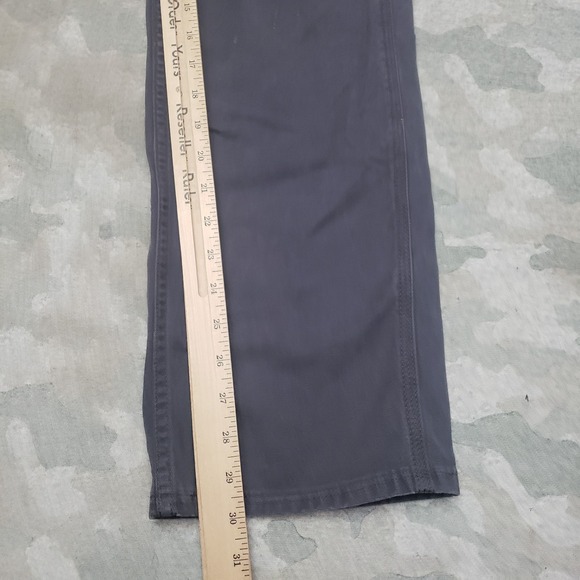 Carhartt Pants Womens 4 Gray Pockets Loose Fit Workwear - Picture 6 of 15